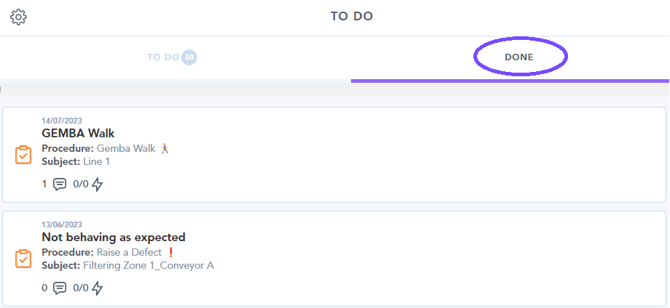 How to access submitted reports and check audit trails in Zaptic App 1
