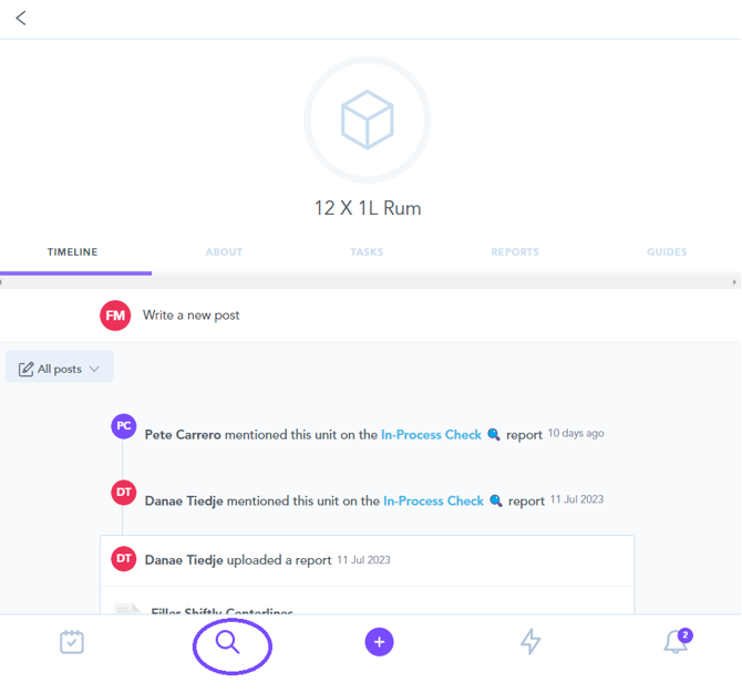How to access submitted reports and check audit trails in Zaptic App 3