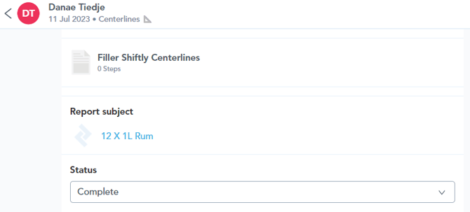 How to access submitted reports and check audit trails in Zaptic App 5