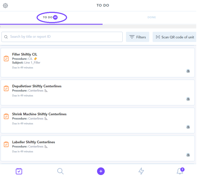 How to filter the Apps to do list 3