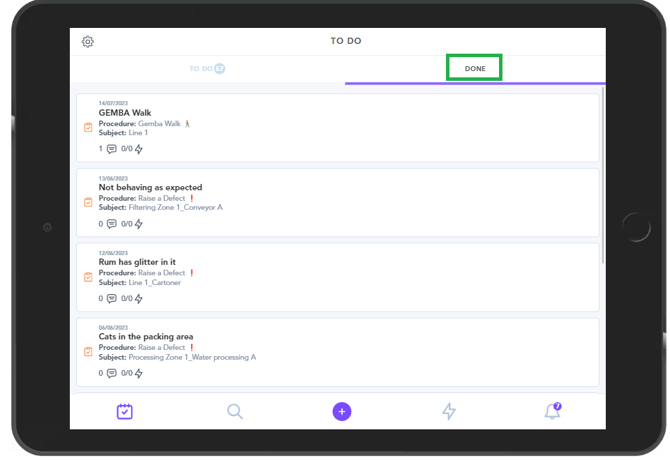 How to view completed reports 1