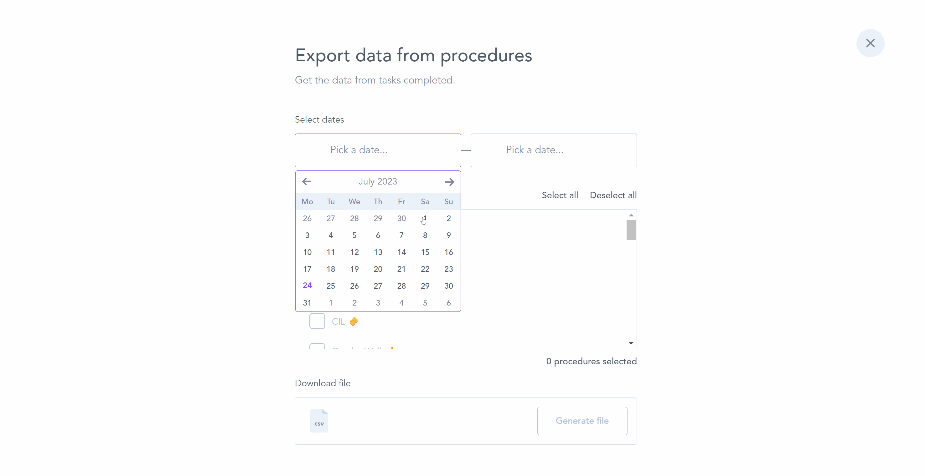 Procedures Overview 6