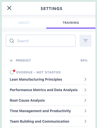 Training Flows 14