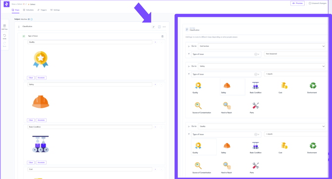 What to consider when configuring a Defect or Tag Workflow in Zaptic 5